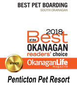 2018 Best Pet Boarding Award
