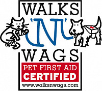 Walks N Wages Pet First Aid Certified