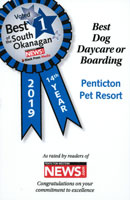 2019 Best Dog Daycare or Boarding - Penticton Western News
